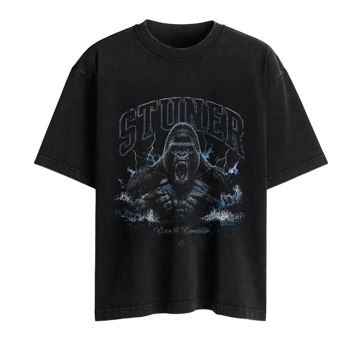 Gorilla Vintage-Wash Tee — STUNER