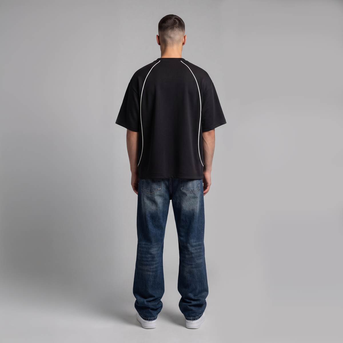 Slaughter Jersey Tee Black — STUNER