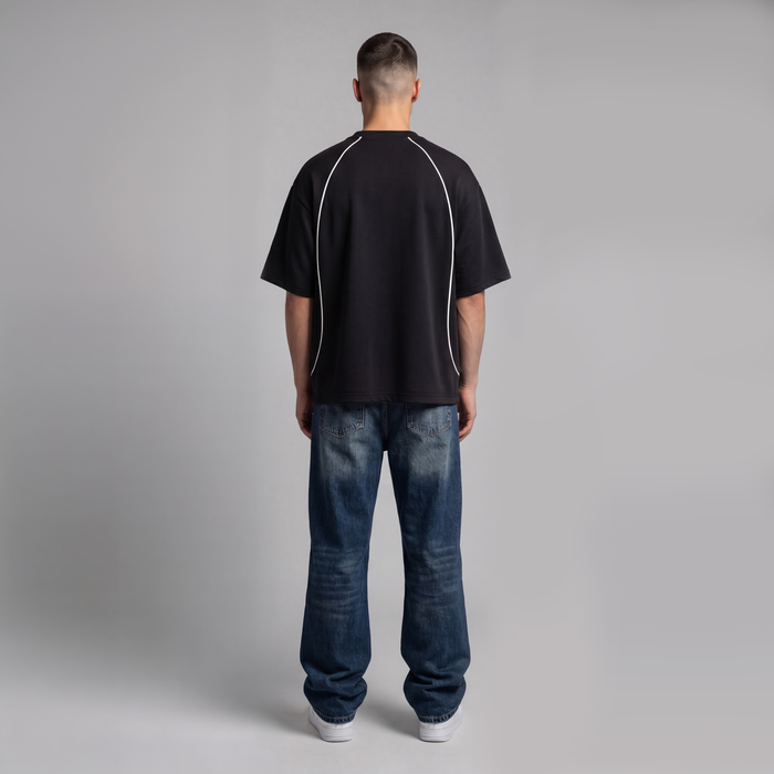 Slaughter Jersey Tee — Black