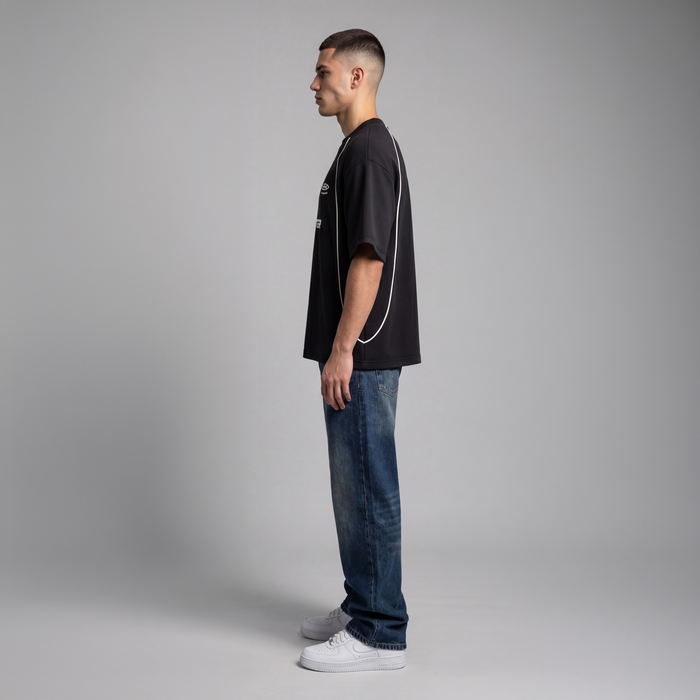 Slaughter Jersey Tee — Black