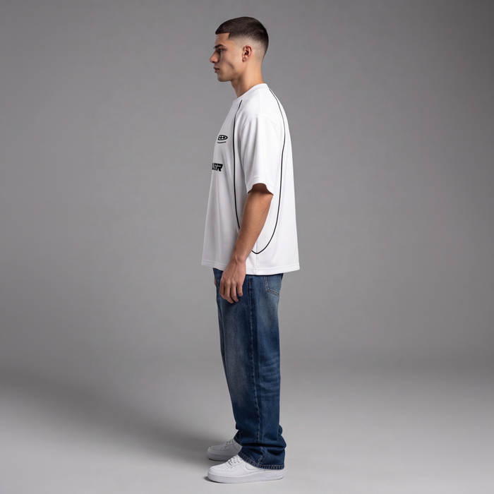 Slaughter Jersey Tee — White