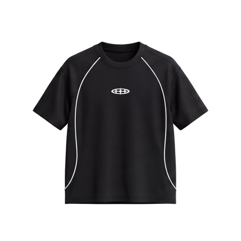 Slaughter Jersey Tee — Black