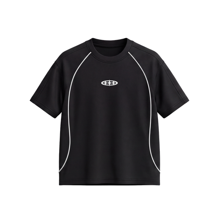 Slaughter Jersey Tee — Black