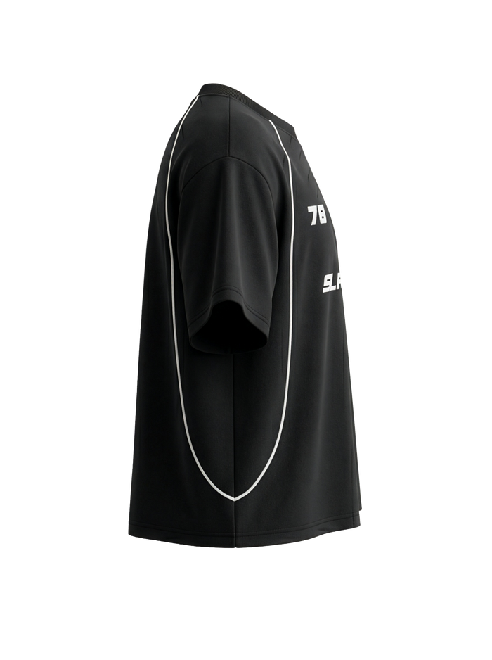 Slaughter Jersey Tee — Black