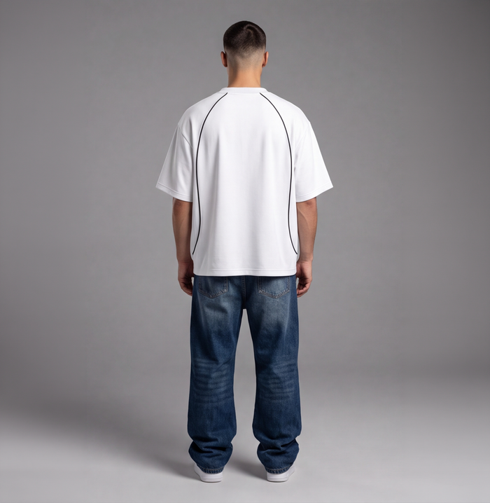 Slaughter Jersey Tee — White